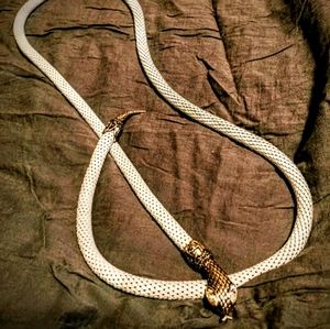 Vintage 70s style snake necklace/belt